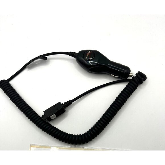 Verizon Wireless Car Charger For Cell Phone With Coiled Cord - Black 47a - Picture 4 of 4